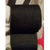Unbranded 3 YARDS Woven 1.5" (38mm) Elastic BLACK Wig Cap