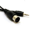 kenable 5 Pin Din Plug To 3.5mm Jack Stereo Plug
