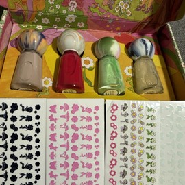 Pleasing Harry Styles The Shroom Bloom Set Vegan Nail Polish LE Cruelty-Free 4p