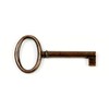 Furniture Key Antique Style Furniture Burnished Replacement Key Blank Patina