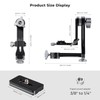 K&F Concept Upgraded Gimbal Tripod Head, Exclusive Lubricant, All-CNC Aluminum