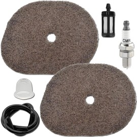 Qiuwanzia FS56 Air Filter for STIHL FS40 FS40C FS50 FS50C FS56 FS56R FS56C FS56RC FS70 FS70C FS70RC Trimmer HT56C Rod Cutter FC56 FC56C FC70 Edge Cutter Replace 4144 124 2800