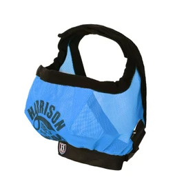 Harrison Howard Cattle Livestock Fly Mask Breathable Mesh Padded Edging with Fun Patterns Large Spacing Forelock Opening Design Adjustable Fit for Cattle Print Blue