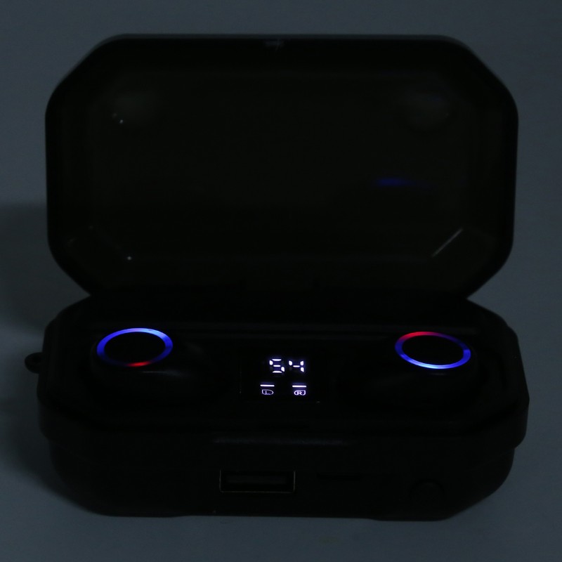 M12 InEar Bluetooth 5.0 Earphone Digital Display True Wireless Headphone