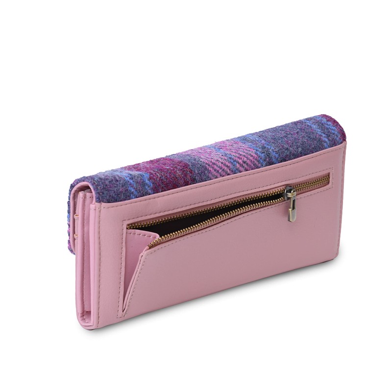 Islander HarrisTweed Lady’s Small Clasp Purse L:13cm H:9cm W:4cm, Scottish