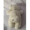 Weighted stuffed animal, polar bear with 2-4 lbs, washable plush