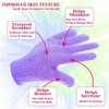 Miss-shop Dusche Handschuh,Badehandschuhe 5 Paar Doppelseitige Nylon Peeling Handschuhe Body