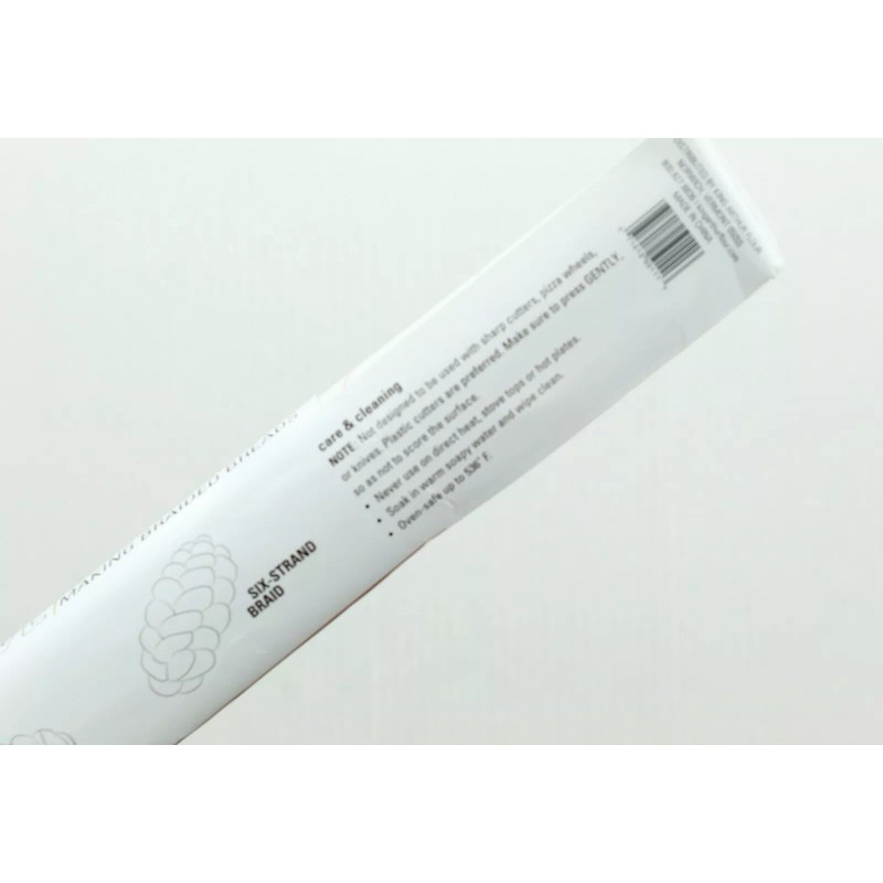 King Arthur Bread Braiding Mat, 18" X 24.5", bakers Guide,