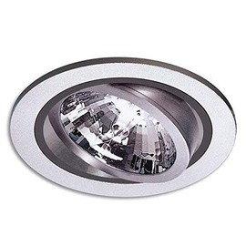 Lamplux recessed spotlight flora swivelling round diameter 16 cm recessed light recessed spotlight spotlight aluminium downlight down recessed ceiling spotlight recessed ceiling light