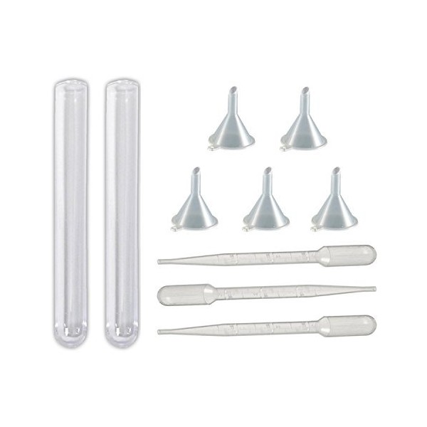 Riverrun Fragrance Decanting Kit 2 Measuring Tubes 5 Funnels 20 Transfer Pipettes for Perfume Aromatherapy Essential Oils Bottles Vials