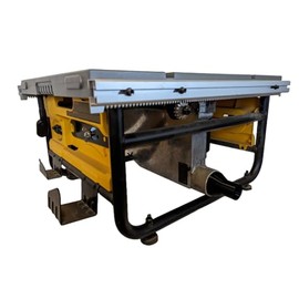 Vacuum Adapter for Portable Table Saws - Universal Fits - Dust Collection - Galactic Gadgets (1-1/4in Black)