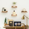 NIUBEST Small Floating Shelf, 5x6 Inch Display Ledges for Wall,Mini