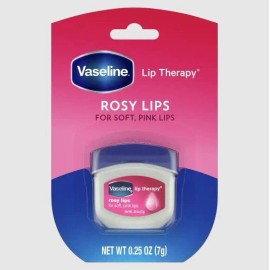 Vaseline Lip Therapy Rosy Lips Flavor Dry Chapped Lips 0.25 Oz (7g)