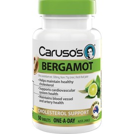 Caruso's Natural Health Bergamot 50 Tablets
