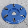 Wood Turbo Carving Disc 9cm 6 Teeth Milling Cutter Woodworking