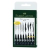 Faber-Castell Pitt Artist Pen Pack of 8 Assorted Sizes, 8