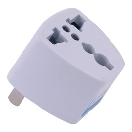 Universal Multinational Travel Plug Adapter to USA Canada-Mexico Type A White