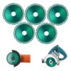 Indestructible Disc, 5 PCS Glass Cutting Disc 7/8" & 5/8"