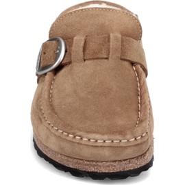 Birkenstock Women's Buckley Shearling, Tea/Natural, Tan, 5-5.5 Narrow US