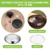 Qacpahucy 6 Pieces Pot Lid Knobs - Universal Pot Lid