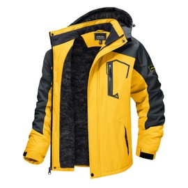 TACVASEN Winter Parka - Men's Snowboard & Skiing Jacket - Water Resistant & Warm