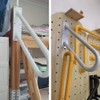 Handrails for Outdoor Steps, 1-2 Steps Wall Mount Stair Railing