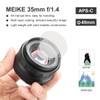 MEIKE MK-35mm F/1.4 Manual Focus Large Aperture Lens Compatible with