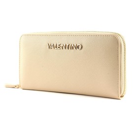 Valentino Women's Divina Sa Zip Around Wallet, natural, Casual