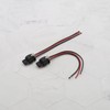 ECSiNG Pack of 2 3-Pin Parking Sensor Plug Replacement Pigtail