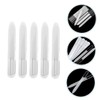 WOONEKY 5pcs Glass Nail Files Portable Nail Buffering Tools for