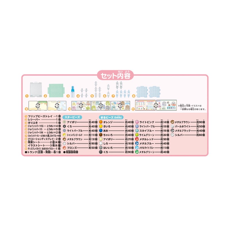Aqua Beads (Sumikko Gurashi Outing Trunk) For Ages 6 and