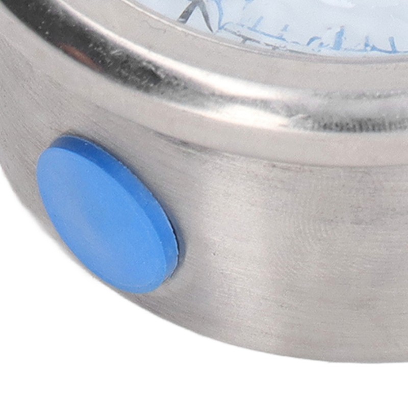 Pressure Gauge Stainless Steel Vibration Resistant Oil Manometer 1/4in NPT