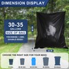 T.FORING 30-35 Gallon Trash Bags Heavy Duty 1.5 Mil -
