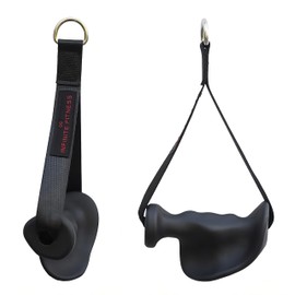 Infinite Fitness Ergonomic Tricep Bicep Rope Cable Attachment, Ticep Pull Down Rope with Non-Slip Rubber Grip Gym Handles, Exercise LAT Pulldown Pulley System – Home Gym Accessories for Cable Machine