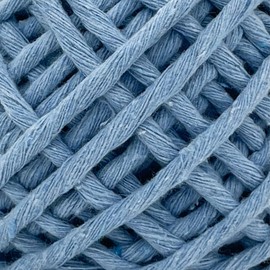 MAKRAMA Hilaza de Algodón 3mm Macramé Kit 3pz 300gr (Mar)