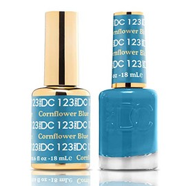 DND Premium DC Gel Set (DC 123 Cornflower Blue)