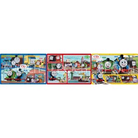 Epoch Company [Apollo's Step Panoramic Puzzle] Thomas the Tank Engine - Fun - 8/12/16 Piece Puzzle for Kids 24-205