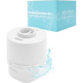 SANYCASA Shower Filter for Beauty Shower Head, KDF-55 Filter Dermatologist Recommended for Softening Hard Water, Improves Hair, Nails & Skin