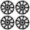 ANPART Set (4pcs) 15" Wheel Cover Rim Hubcaps Snap On