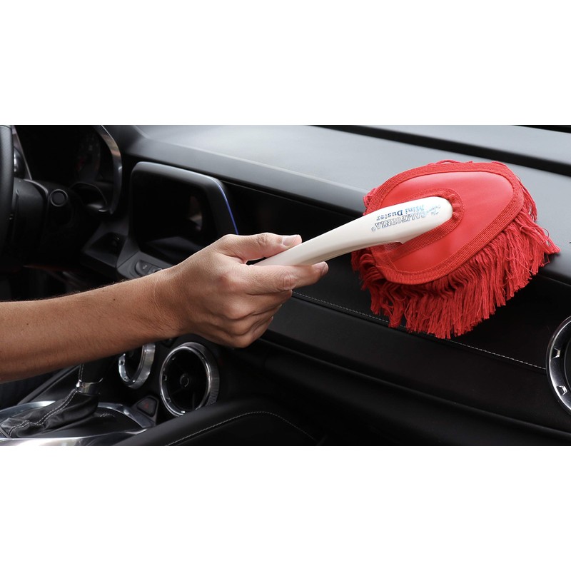 California Car Duster Auto Detailing Combo Kit with Plastic Handle