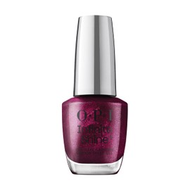 OPI Infinite Shine Long-Wear Dark Shimmer Finish Sheer Purple Nail Polish, Up to 11 days of wear & Gel-Like Shine, Vamp Champ, 0.5 fl oz