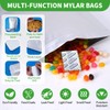 "50 pcs Mylar Bags with Oxygen Absorbers (500cc) for Food