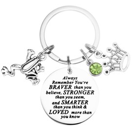 AHAETH Frog Stuff Frog Gifts Keychain for Frog Lovers Women Men Frog Charm Jewelry Frog Keychain Frog Keychains