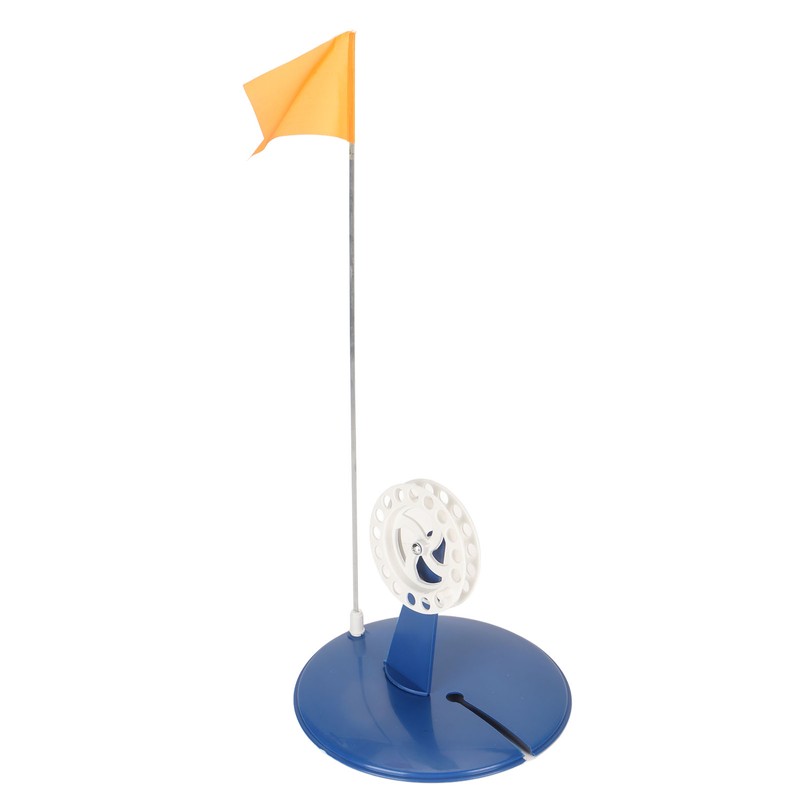 6PCS Ice Fishing Flag Outdoor Sign Portable Tip Up Angler