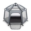 TODDLETUFF Indoor & Outdoor Baby Playpen with Canopy | Baby