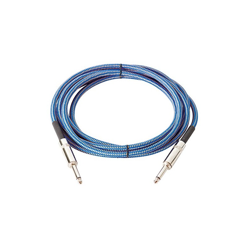 K-GARAGE FGC-5 Guitar Cord, 5m, Blue/Orange