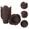 Alipis 100pcs Lotus Baking Cups Paper Tulip Cupcake Liners Parchment