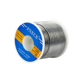PNECK 60/40 Tin Lead Rosin Core Solder Wire For Electrical Soldering 0.118 inch-1lb (3.0mm,450g)