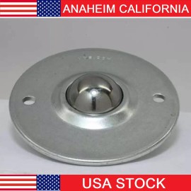 VXB 2 Holes Flange Ball Transfer Unit 1" Inch Bore Mounted Bearings 7762