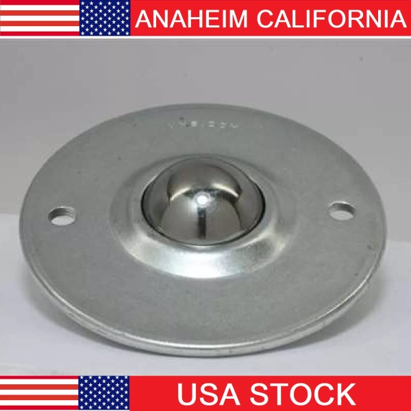 VXB 2 Holes Flange Ball Transfer Unit 1" Inch Bore